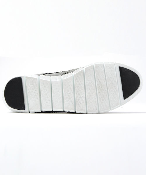 JACKROSE（ジャックローズ）の「ホワイトソールウィングチップシューズ（スニーカー・メンズ・ブラック/グレー/レッド/ブラック×ブラック/ベージュ・L/M）」の21枚目の写真