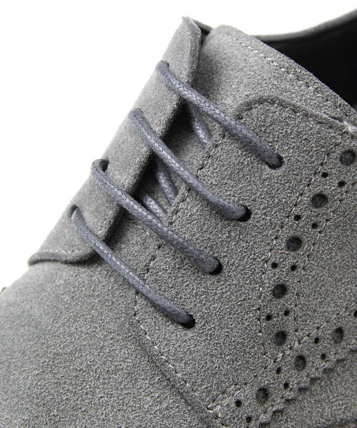 JACKROSE（ジャックローズ）の「ホワイトソールウィングチップシューズ（スニーカー・メンズ・ブラック/グレー/レッド/ブラック×ブラック/ベージュ・L/M）」の18枚目の写真