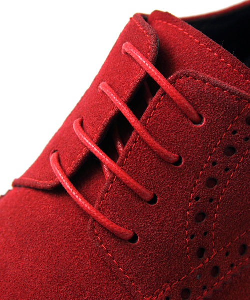 JACKROSE（ジャックローズ）の「ホワイトソールウィングチップシューズ（スニーカー・メンズ・ブラック/グレー/レッド/ブラック×ブラック/ベージュ・L/M）」の11枚目の写真