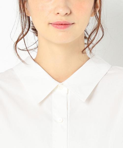 Another Edition(アナザーエディション)の「コットンタイプライターシャツ ◆(シャツ/ブラウス・レディース・オフホワイト・FREE)」の12枚目の写真