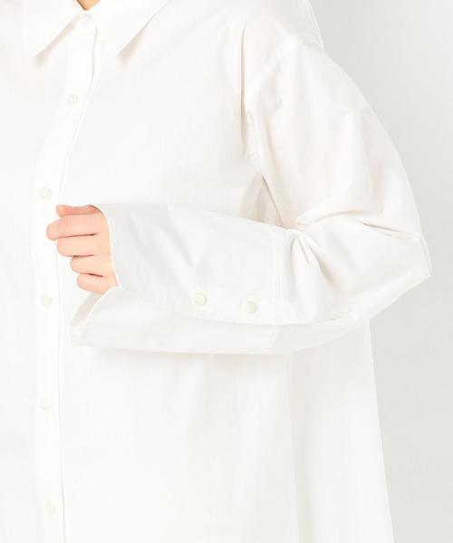 Another Edition(アナザーエディション)の「コットンタイプライターシャツ ◆(シャツ/ブラウス・レディース・オフホワイト・FREE)」の2枚目の写真