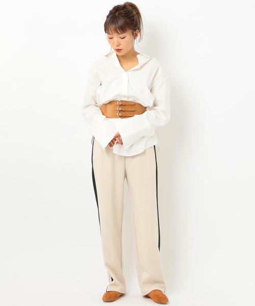 Another Edition(アナザーエディション)の「コットンタイプライターシャツ ◆(シャツ/ブラウス・レディース・オフホワイト・FREE)」の7枚目の写真