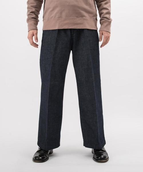 UNITED ARROWS & SONS(ユナイテッドアローズアンドサンズ)の「UNITED ARROWS & SONS(ユナイテッドアローズ&サンズ)T WIDE DENIM ◆(デニムパンツ・メンズ・ロイヤルブルー・MEDIUM/SMALL/X-LARGE/X-SMALL/LARGE)」の2枚目の写真