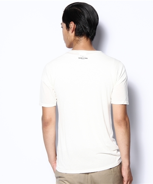 And A(アンドエー)の「Rough Trade Records Standard T-shirt(museum neu)(Tシャツ/カットソー・メンズ・ホワイト・42)」の8枚目の写真