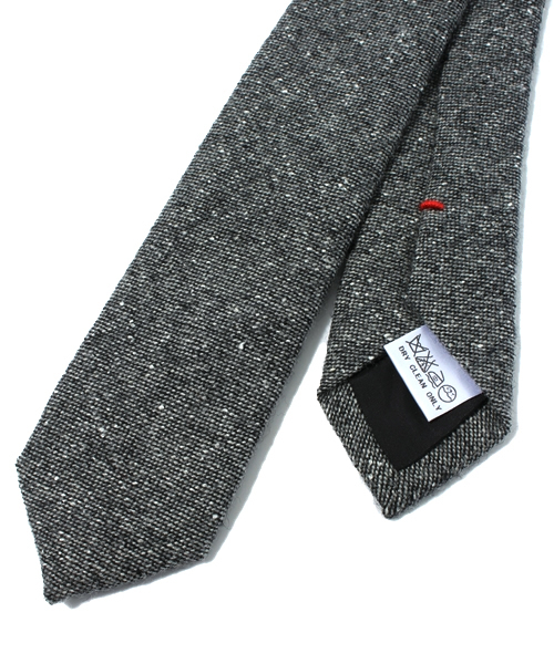 603（ロクマルサン）の「603 ホームスパンネクタイ（ネクタイ・メンズ・ダークグレー・FREE）」の2枚目の写真