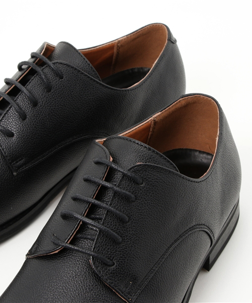 JACKROSE(ジャックローズ)の「シボPUプレーンシューズ(ドレスシューズ・メンズ・ブラウン/ブラック・L/M)」の7枚目の写真