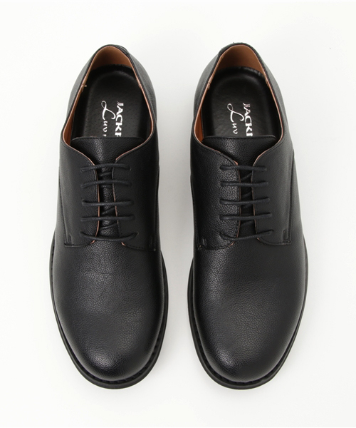 JACKROSE(ジャックローズ)の「シボPUプレーンシューズ(ドレスシューズ・メンズ・ブラウン/ブラック・L/M)」の9枚目の写真