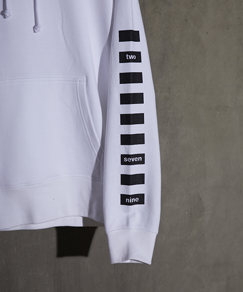 NUMBER (N)INE（ナンバーナイン）の「【NUMBER (N)INE】≪STUDIOUS限定≫別注グラフィックプリントスウェットパーカー（パーカー・メンズ・ブラック/ホワイト/チャコールグレー・2/1/3）」の14枚目の写真