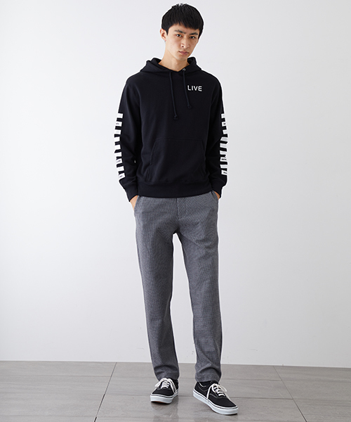 NUMBER (N)INE（ナンバーナイン）の「【NUMBER (N)INE】≪STUDIOUS限定≫別注グラフィックプリントスウェットパーカー（パーカー・メンズ・ブラック/ホワイト/チャコールグレー・2/1/3）」の4枚目の写真