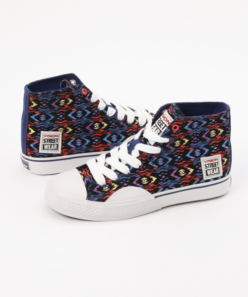 Vision Street Wear ヴィジョンストリートウェア の Vision Canvas Hi スニーカー Wear