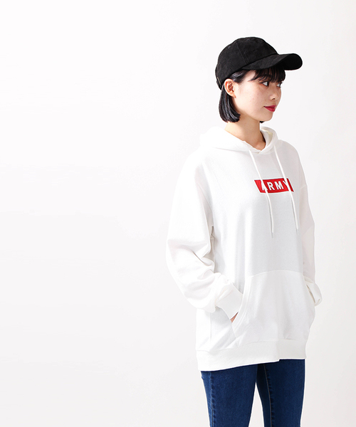 WEGO（ウィゴー）の「WEGO/ARMYボックスロゴパーカー（パーカー・メンズ・ブラック/ネイビー/ホワイト/杢グレー・SMALL/MEDIUM/LARGE）」の22枚目の写真