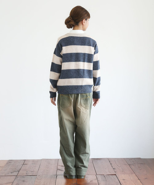 TOBILA（トビラ）の「ピーチツイルベイカーパンツ（その他パンツ・レディース・ベージュ/カーキ/キャメル・M/S）」の17枚目の写真