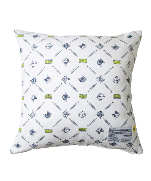 FABRICK【Cat's ISSUE】SQUARE CUSHION COVER＋PILLOW（クッション/クッションカバー）｜FABRICK（ファブリック）