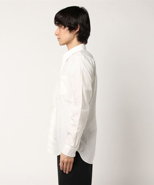 ADAM ET ROPE'(アダムエロペ)の「50ブロードカジュアルシャツ(シャツ/ブラウス・メンズ・ホワイト/ベージュ/ネイビー・S/M/L)」の17枚目の写真