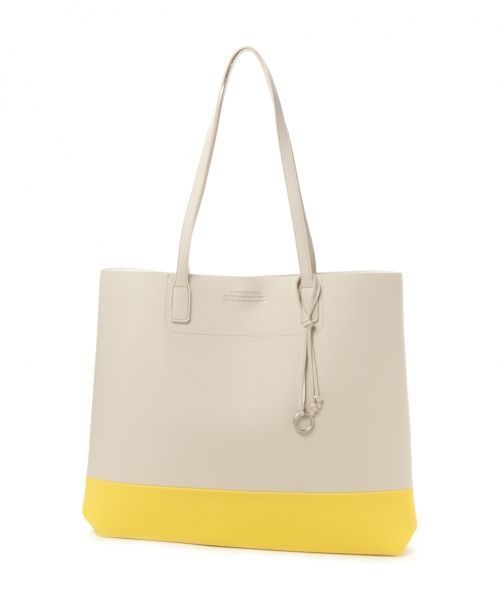 GLOBAL WORK（グローバルワーク）の「フェイクレザーベーシックトートバッグ/780691（トートバッグ・メンズ・ホワイト/ライトブルー/ブラック/ダークブラウン/ベージュ/ネイビー/レッド/オフホワイト/ブルー系その他/ライトグレー/ライトイエロー/スカイブルー/グレー系その他/ゴールド系その他・FREE）」の14枚目の写真