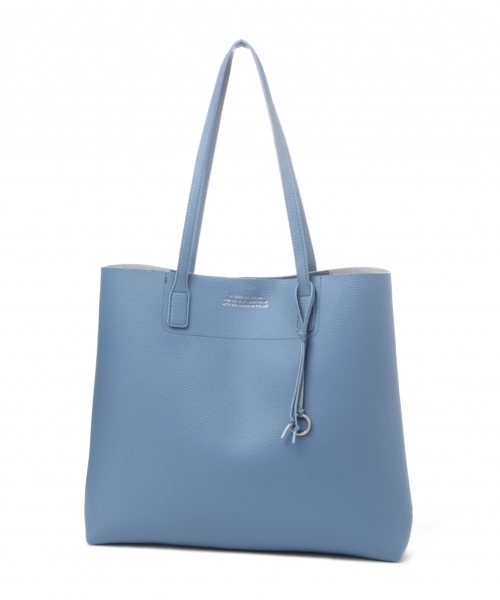 GLOBAL WORK（グローバルワーク）の「フェイクレザーベーシックトートバッグ/780691（トートバッグ・メンズ・ホワイト/ライトブルー/ブラック/ダークブラウン/ベージュ/ネイビー/レッド/オフホワイト/ブルー系その他/ライトグレー/ライトイエロー/スカイブルー/グレー系その他/ゴールド系その他・FREE）」の9枚目の写真