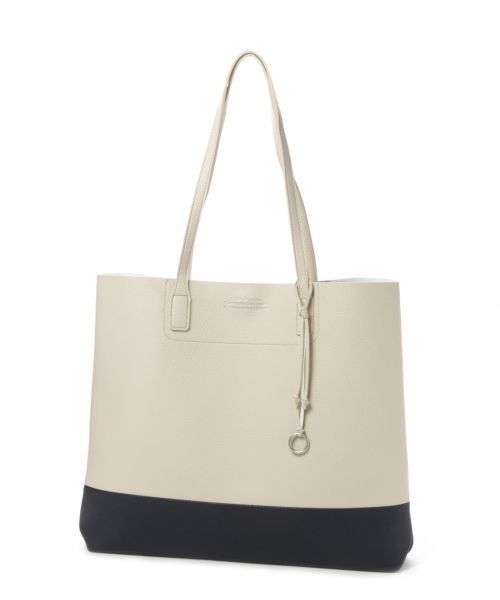 GLOBAL WORK（グローバルワーク）の「フェイクレザーベーシックトートバッグ/780691（トートバッグ・メンズ・ホワイト/ライトブルー/ブラック/ダークブラウン/ベージュ/ネイビー/レッド/オフホワイト/ブルー系その他/ライトグレー/ライトイエロー/スカイブルー/グレー系その他/ゴールド系その他・FREE）」の10枚目の写真