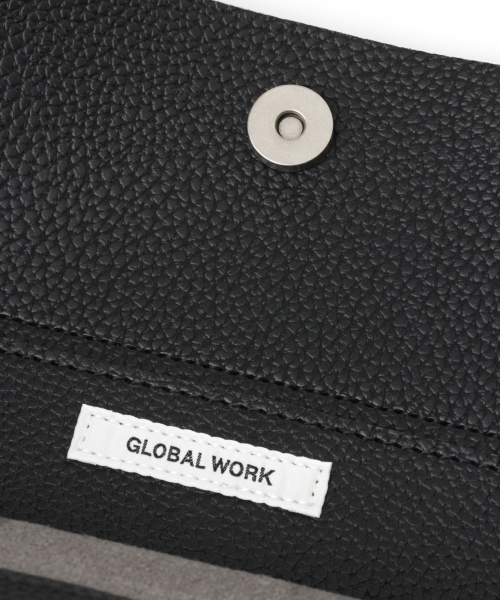 GLOBAL WORK（グローバルワーク）の「フェイクレザーベーシックトートバッグ/780691（トートバッグ・メンズ・ホワイト/ライトブルー/ブラック/ダークブラウン/ベージュ/ネイビー/レッド/オフホワイト/ブルー系その他/ライトグレー/ライトイエロー/スカイブルー/グレー系その他/ゴールド系その他・FREE）」の20枚目の写真