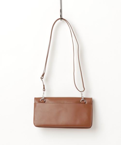 Marie-Louise（マリ－・ルイ－ズ）の「【Marie-Louise/マリールイーズ】2wayレザーミニバッグ/#MLS-B003（クラッチバッグ・レディース・ブラック/ブラウン・FREE）」の5枚目の写真