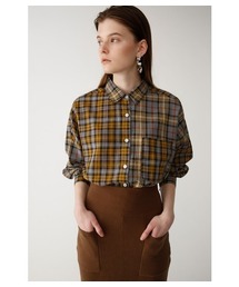 MOUSSY | PATCHED BIG CHECK SHIRT(シャツ/ブラウス)