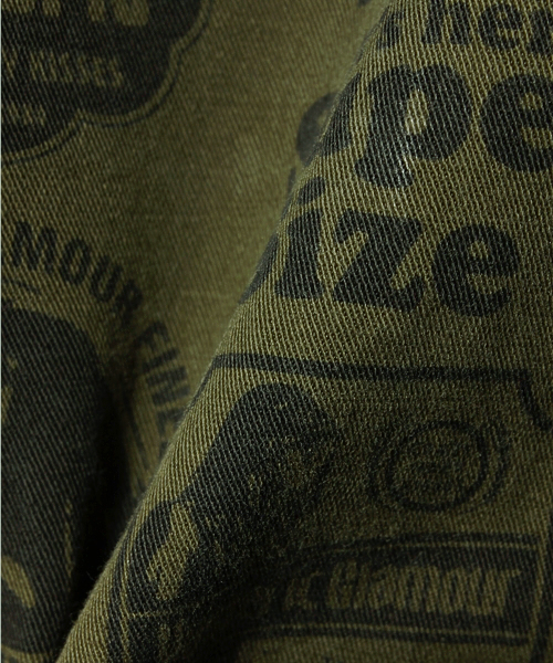 JOEY HYSTERIC（ジョーイヒステリック）の「ワッペン付ストレッチチノ 長袖ミリタリーSH（シャツ/ブラウス・キッズ・ベージュ/カーキ・SMALL/MEDIUM）」の7枚目の写真