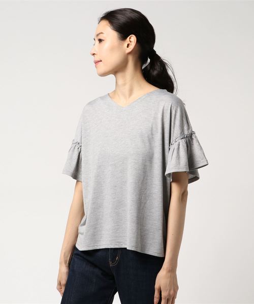 tシャツ HOLiC フリルチュニックプルオーバー　323521 レディース セール】HOLiC フリルチュニックプルオーバー 323521（Tシャツ