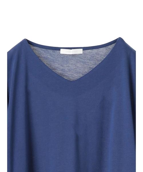 AMERICAN HOLIC(アメリカンホリック)の「・袖フリルカットプルオーバー(Tシャツ/カットソー・レディース・ブラック/オフホワイト/ブルー/グレー系その他・FREE)」の9枚目の写真