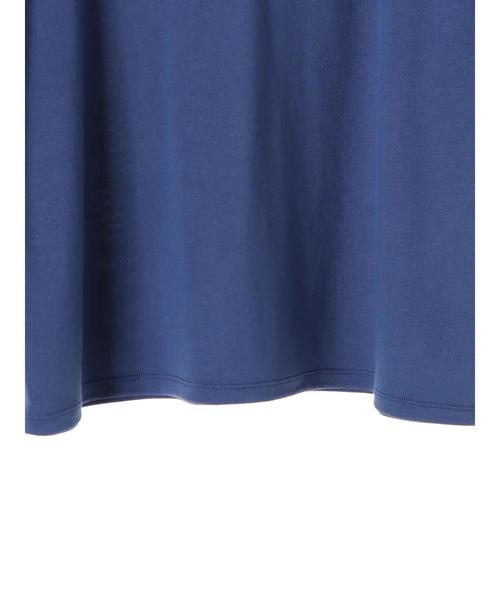 AMERICAN HOLIC(アメリカンホリック)の「・袖フリルカットプルオーバー(Tシャツ/カットソー・レディース・ブラック/オフホワイト/ブルー/グレー系その他・FREE)」の7枚目の写真
