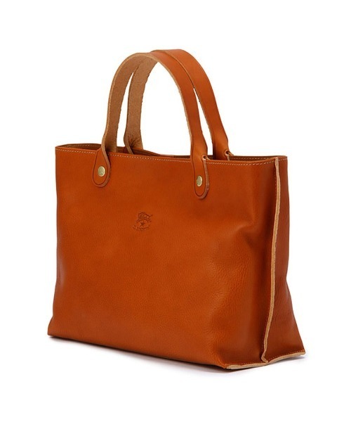 IL BISONTE（イルビゾンテ）の「IL BISONTE / ORIGINAL LEATHER / トートバッグ（トートバッグ・レディース・グリーン/オレンジ/ナチュラル/ライトブラウン/グレー/レンガ/レッド/オリーブ/ネイビー/ブラック/ダークブラウン・FREE）」の13枚目の写真