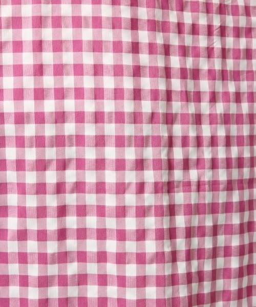 GLOBAL WORK(グローバルワーク)の「ロングシャツワンピースチェック/787731(ワンピース・レディース・その他/スカイブルー/パープル系その他2・FREE)」の5枚目の写真