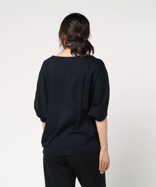 RIVE DROITE（リヴドロワ）の「プリマシャインワイドカットソー（Tシャツ/カットソー・レディース・ネイビー/ライトグレー/チャコールグレー・FREE）」の5枚目の写真