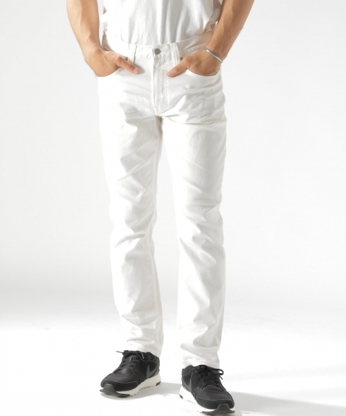 BAYFLOW（ベイフロー）の「ストレッチベーシックデニム 18AW（デニムパンツ・メンズ・オフホワイト/ダークブルー/サックスブルー・SMALL/MEDIUM/LARGE）」の10枚目の写真