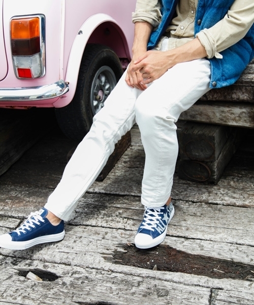 BAYFLOW（ベイフロー）の「ストレッチベーシックデニム 18AW（デニムパンツ・メンズ・オフホワイト/ダークブルー/サックスブルー・SMALL/MEDIUM/LARGE）」の22枚目の写真