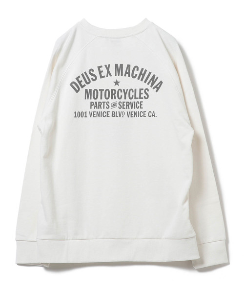 DEUS EX MACHINA(デウスエクスマキナ)の「◎DEUS EX MACHINA / 別注 VENICE プリントクルーネックスウェット(スウェット・メンズ・ホワイト/チャコールグレー/ブラック/ネイビー・SMALL/MEDIUM/LARGE/X-LARGE/X-SMALL)」の5枚目の写真