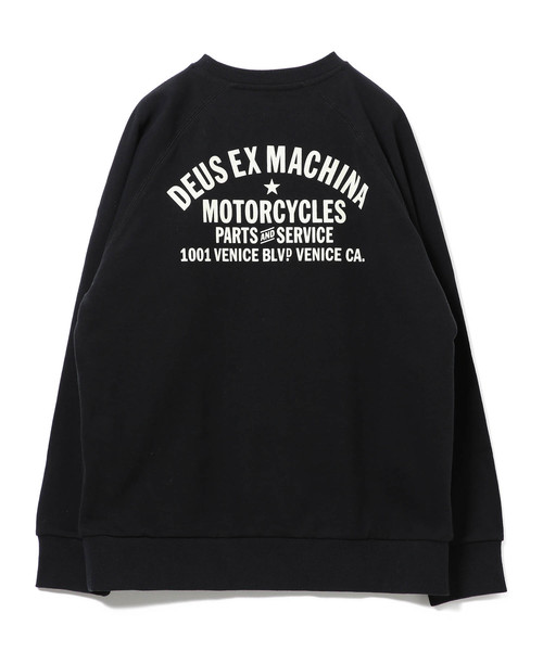 DEUS EX MACHINA(デウスエクスマキナ)の「◎DEUS EX MACHINA / 別注 VENICE プリントクルーネックスウェット(スウェット・メンズ・ホワイト/チャコールグレー/ブラック/ネイビー・SMALL/MEDIUM/LARGE/X-LARGE/X-SMALL)」の7枚目の写真
