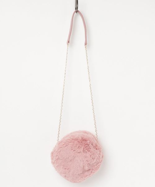 WEGO(ウィゴー)の「WEGO/サークルファーミニショルダーバッグ(ショルダーバッグ・レディース・ブラック/ダークグリーン/ベージュ/ブラウン/グレー/ピンク/アイボリー/ワイン・FREE)」の17枚目の写真