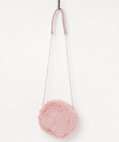 WEGO(ウィゴー)の「WEGO/サークルファーミニショルダーバッグ(ショルダーバッグ・レディース・ブラック/ダークグリーン/ベージュ/ブラウン/グレー/ピンク/アイボリー/ワイン・FREE)」の9枚目の写真