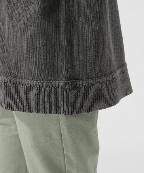 BAYFLOW（ベイフロー）の「フェイドケーブルニットプルオーバー（ニット/セーター・レディース・カーキ/マスタード/チャコール・SMALL/MEDIUM）」の12枚目の写真