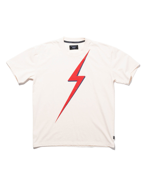 glamb(グラム)の「【glamb】ライトニングボルトカットソー(Tシャツ/カットソー・メンズ・オレンジ/ブラック/ホワイト・2/0/3/4/1)」の6枚目の写真