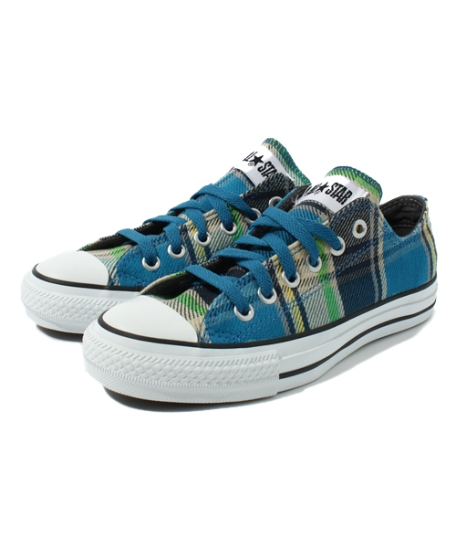 CONVERSE（コンバース）の「ALL STAR HEAVY-NEL OX/オールスター ヘビー ネル ＯＸ（スニーカー・メンズ・ブルー/イエロー/レッド・3/3.5/4/4.5/5/5.5/6/6.5/7/7.5/8/8.5/9/9.5/10.5/11.5）」の2枚目の写真