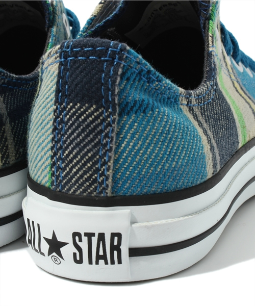 CONVERSE（コンバース）の「ALL STAR HEAVY-NEL OX/オールスター ヘビー ネル ＯＸ（スニーカー・メンズ・ブルー/イエロー/レッド・3/3.5/4/4.5/5/5.5/6/6.5/7/7.5/8/8.5/9/9.5/10.5/11.5）」の9枚目の写真