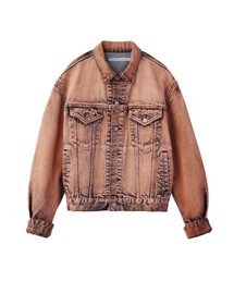 BLEACHED DENIM JACKET