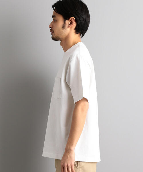 green label relaxing（グリーンレーベルリラクシング）の「SC ヘビーウェイト クルー 半袖　Tシャツ（Tシャツ/カットソー・メンズ・ライトブルー/ホワイト/オレンジ/コバルトブルー/ワインレッド/ライム/オレンジ系その他/ベージュ/ネイビー/ブラック/マスタード/ロイヤルブルー・M/S/XL/L）」の22枚目の写真