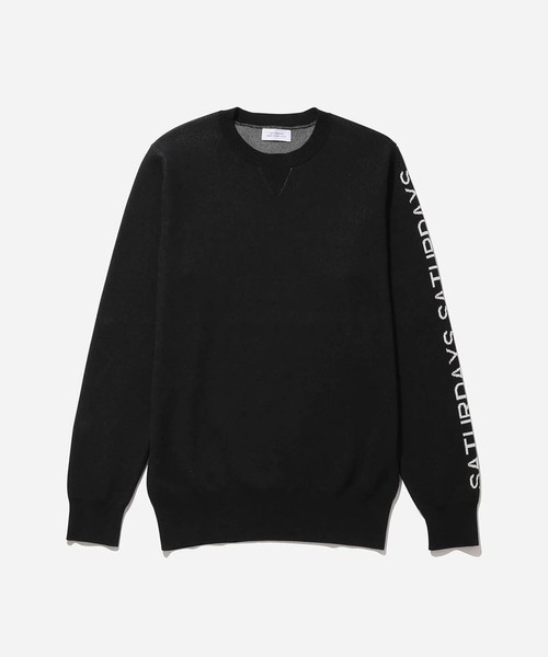 Saturdays NYC�i�T�^�f�[�Y �j���[���[�N�V�e�B �j�́uOgawa Crewneck Sweater�i�j�b�g/�Z�[�^�[�j�v�b�u���b�N