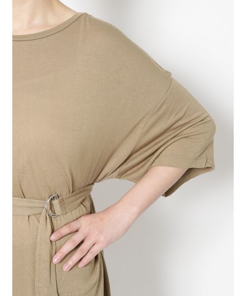 Ungrid（アングリッド）の「ベルトコンビルーズTee（Tシャツ/カットソー・レディース・オフホワイト/ブラック/オリーブ・FREE）」の16枚目の写真