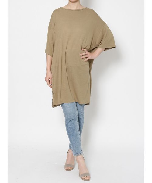 Ungrid（アングリッド）の「ベルトコンビルーズTee（Tシャツ/カットソー・レディース・オフホワイト/ブラック/オリーブ・FREE）」の15枚目の写真