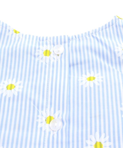 apres les cours（アプレレクール）の「チェック＆ストライプフリルチュニック（チュニック・キッズ・ストライプ/チェック・90/100/110/120/80/130/140）」の11枚目の写真