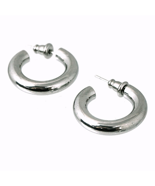 SBG(エスビー)の「SBG フープスタッドピアス(ピアス(両耳用)・メンズ・シルバー/ゴールド/ブラック・#1/#2/#3/#4/#5/#7/#8)」の8枚目の写真