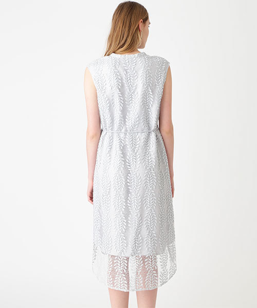 JILL STUART（ジルスチュアート）の「[WEB限定商品]リーフエンブロイダリードレス（ワンピース・レディース・ピンク/ブルー・2/4）」の14枚目の写真
