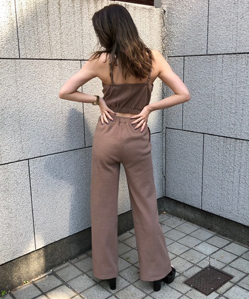 ENVYM（アンビー）の「ナローキャミオールインワン（つなぎ 